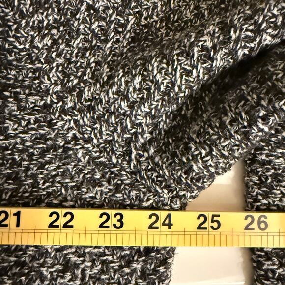 JM Collection Gray Marled Knit Cardigan Sweater Women 3X Cozy Workwear Plus Size - Picture 7 of 7
